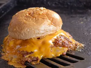 Cheese burger doble