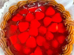 Frutilla y dulce de leche