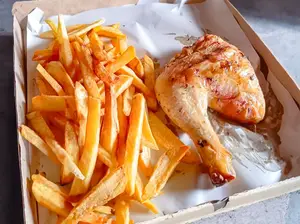 Pata Y Muslo C/Fritas