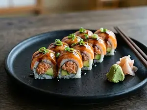 Salmon roll - 8 piezas