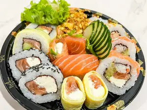 10 piezas salmón express