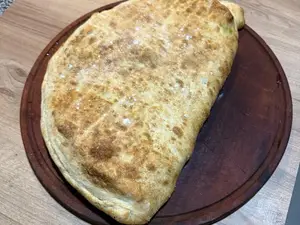 Calzone de jamon y morron