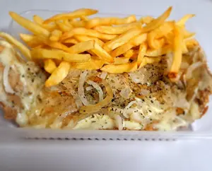Milanesa a la fuga o suiza